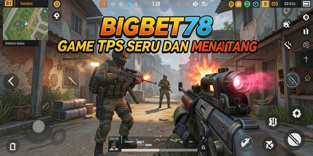 Tampilan gameplay seru dari BIGBET78 saat aksi TPS berlangsung.