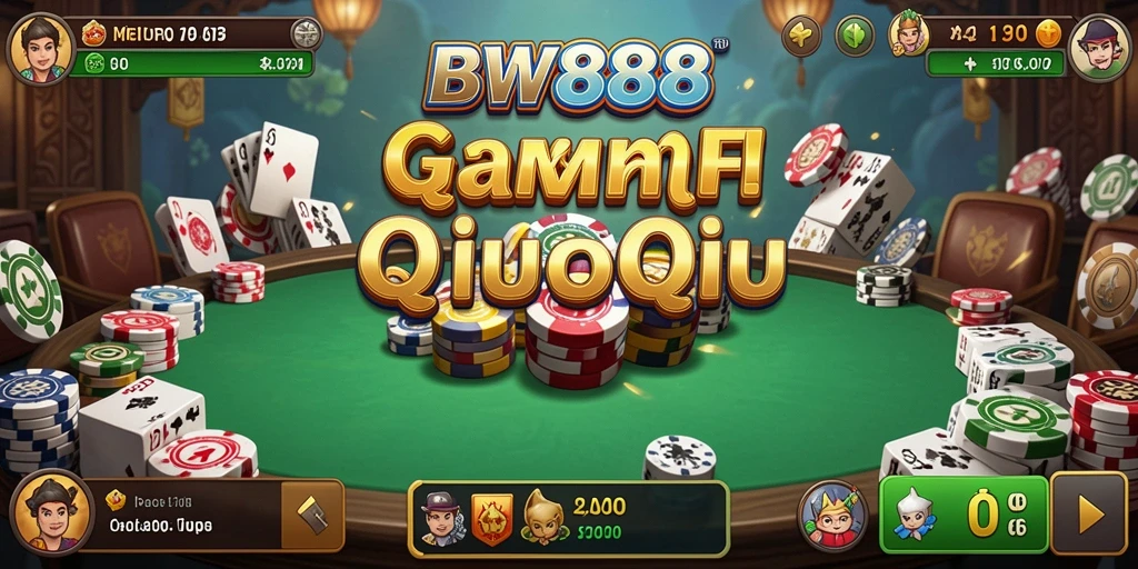 Tampilan gameplay QiuQiu yang menarik dan seru.
