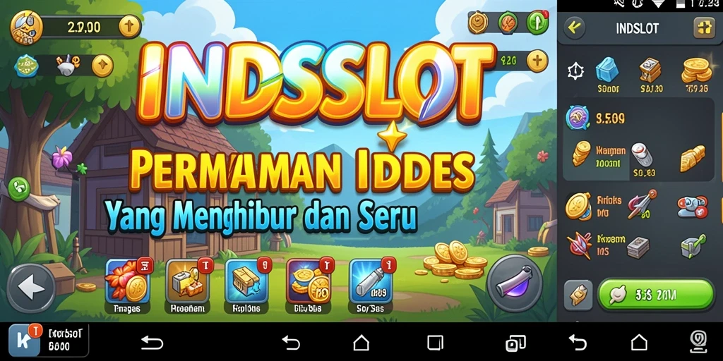 Tampilan gameplay yang menarik dari INDSLOT di layar Anda.