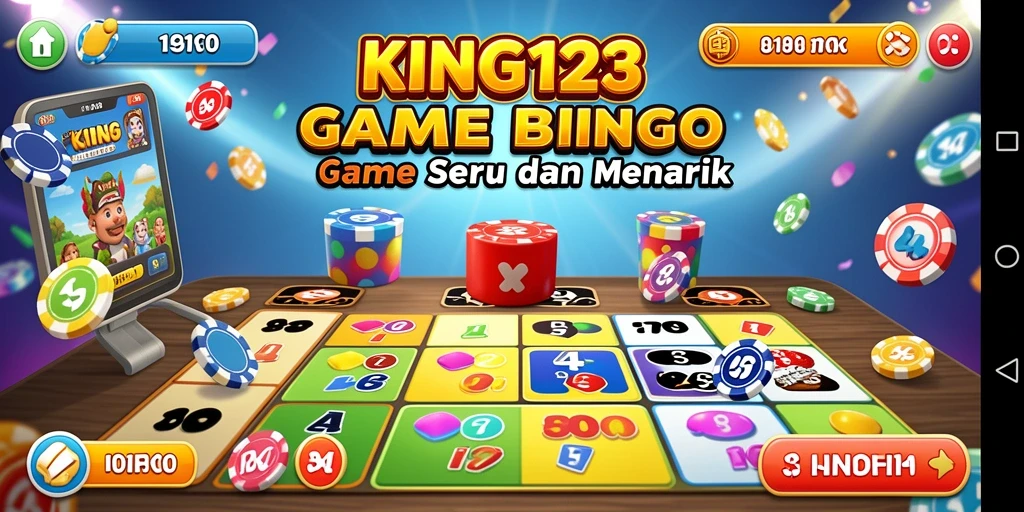 Tampilan gameplay KING123 yang seru dan interaktif.