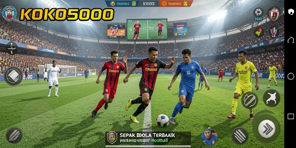 Tampilan gameplay KOKO5000 yang mendebarkan dan penuh aksi.