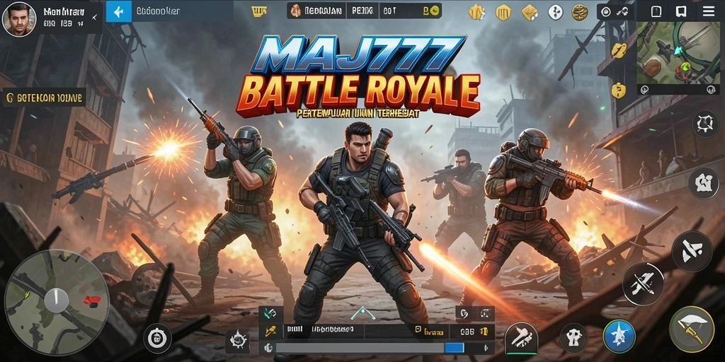 Gameplay seru dengan aksi Battle Royale yang intens.
